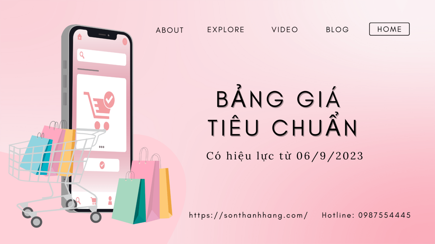 Bảng giá tiêu chuẩn avatar